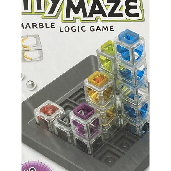 GRAVITY MAZE Falling Marble Logic Game by Thinkfun - Toy of the Year - 2014 - Picture 5 of 7